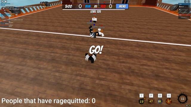 I made ??? people rage quit in TPS Street Soccer. смотреть онлайн