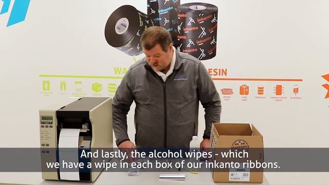 How to clean a print head || Thermal Transfer printing смотреть онлайн