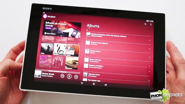 Test de la Sony Xperia Z2 Tablet - par Phonandroid.com смотреть онлайн