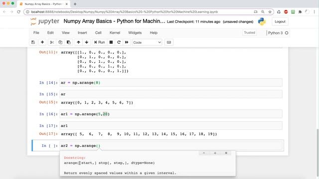 Numpy Python Tutorial for Machine Learning смотреть онлайн
