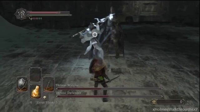 Dark Souls 2 How to Beat The Throne Watcher & Throne Defender BOSS смотреть онлайн