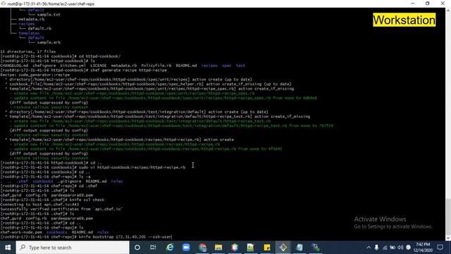 Step by step Connect Chef workstation, Chef Server and Chef Node смотреть онлайн