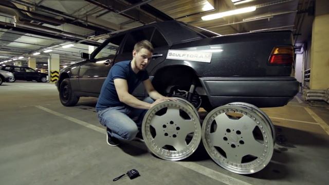 Mercedes W124 | Проект Крокодил: Диски. Все мы любим AMG...