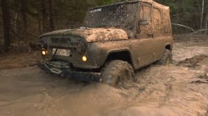 Уаз Психанул  Заруба стоковых уазов на бездорожье Off road