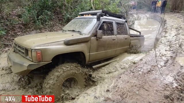 BJ60 SAID ENOUGH? Toyota Land Cruiser VS Hilux Ln65 VS Hilux Ln106 Extreme Off Road 4x4  Fail