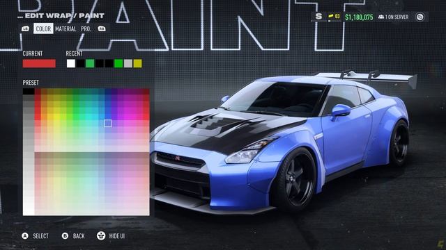 Need for Speed Unbound - Nissan GTR customization | Liberty walk 1000HP [4K] смотреть онлайн