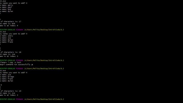 running dynamic array code смотреть онлайн