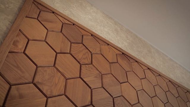 Стеновая панель "Шестигранник" смотреть онлайн