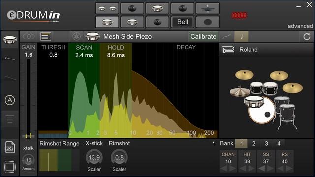 eDRUMin 10 Review | Audiofront eDRUMin Trigger To MIDI Interface смотреть онлайн