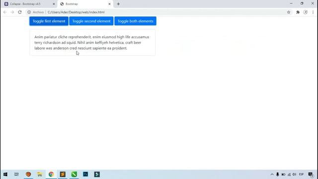 Curso Completo Bootstrap 4 | Components Collapse, Clase 23 смотреть онлайн