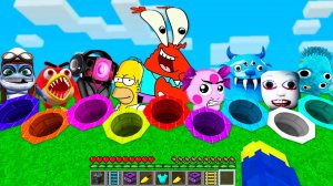 ЗОМБАК НАШЁЛ КРУГЛЫЕ ЯМЫ В МАЙНКРАФТ