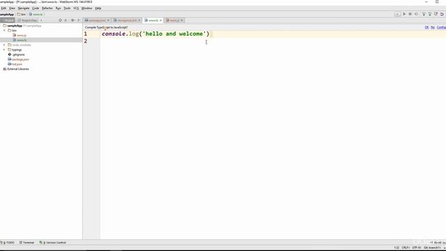 4 Typescript compilation and tsconfig setup смотреть онлайн