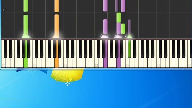 Phil Collins Groovy Kind of Love [Piano tutorial by Synthesia] смотреть онлайн