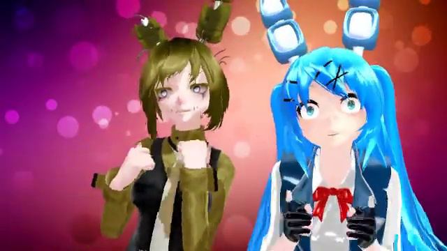 (MMD+FNAF) - Wannabe смотреть онлайн