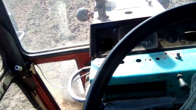 Боронование на ЮМЗ смотреть онлайн