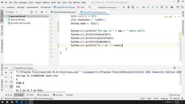 13 Primitive types pt 04 - Strings смотреть онлайн
