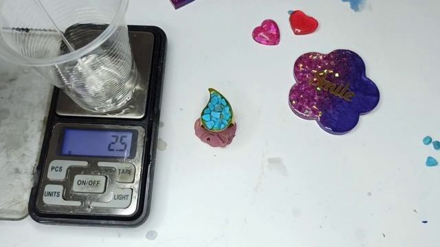Resin turquoise stone ring | Make a ring very skillfully and give it as a gift to your friends смотреть онлайн