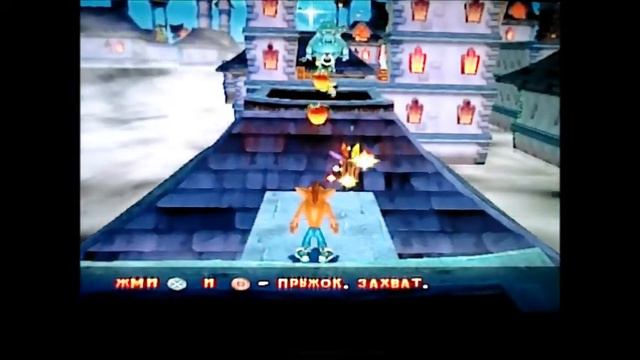 Crash Twinsanity, "Rooftop Rampage". New gitches. "Crash, Cortex and Nina, to play in this level." смотреть онлайн