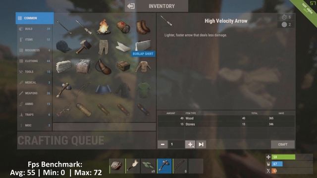 Rust 10 Minute Benchmark/Gameplay with FPS [GTX950M] смотреть онлайн