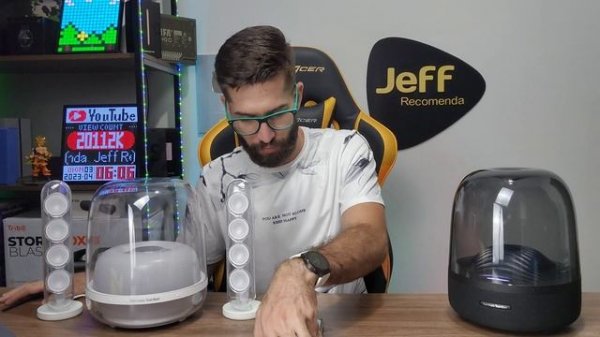 Harman Kardon AURA STUDIO 3 Vs Harman Kardon SOUNDSTICKS 4: Qual é a melhor opção? (Comparativo)