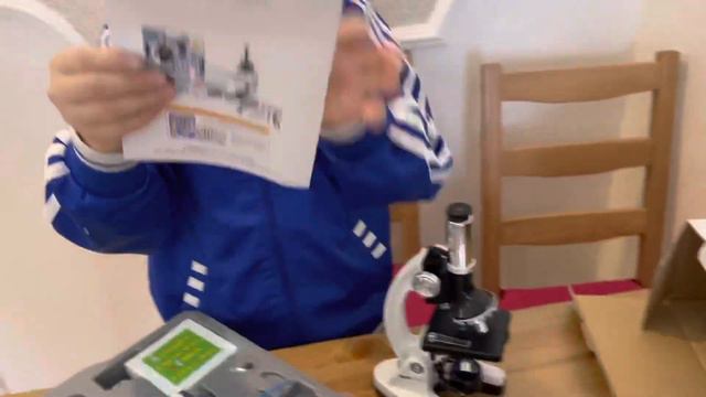 Christmas present 🎁 ~ Шинэ жилийн бэлэг~ Unboxing microscope set ~ Баяртай мөчөө хуваалцсан нь 🥰 смотреть онлайн