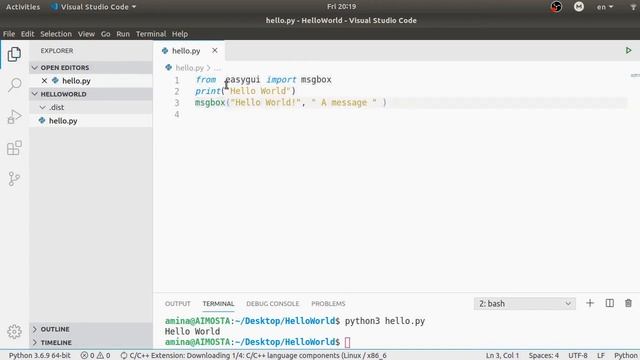 HOW TO WRITE YOUR FIRST PYTHON CODE смотреть онлайн