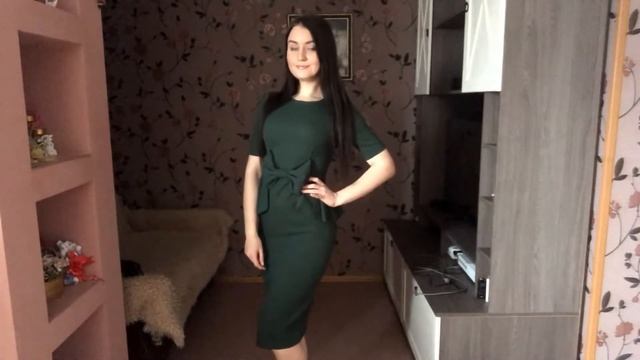 Платье с баской с AliExpress смотреть онлайн