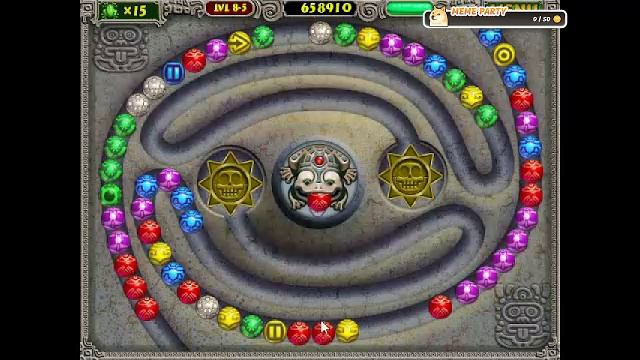 Zuma Deluxe. Полное прохождение смотреть онлайн