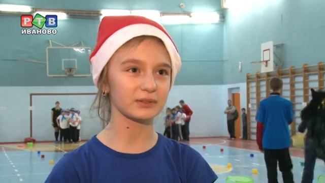 "Зимние забавы" в условиях спортзала смотреть онлайн