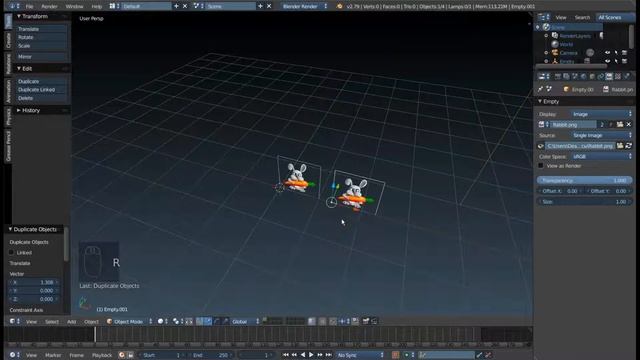 Использование референсов в Blender смотреть онлайн