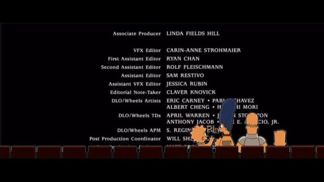 The Simpsons Theater A Christmas Carol (2009) End Credits смотреть онлайн