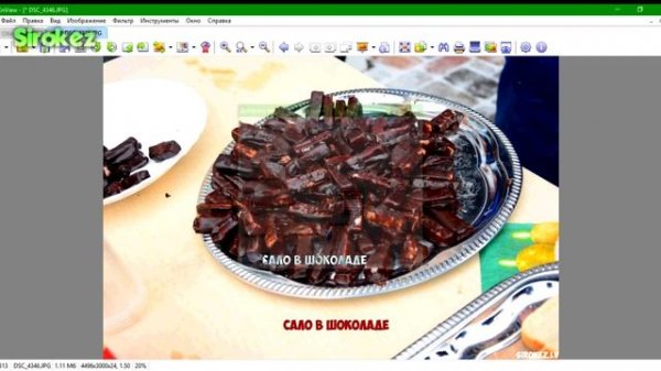 Как добавить текст на фото в XnView