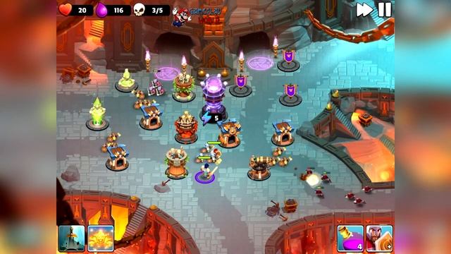 Castle Creeps TD - Chapter 4 Mission 13 [War College 3 stars] - Guide Walkthrough смотреть онлайн