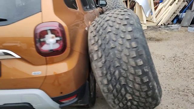 Купили шины на вездеход! #переломка #ренодастер2021 смотреть онлайн