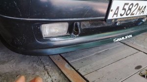 Универсальная губа для любого бампера.Как установить?