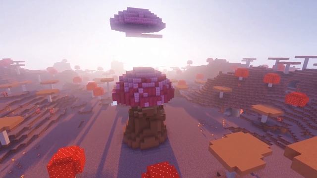 Я построил ДОМИК ГРИБНИКА? в ГРИБНОМ БИОМЕ МАЙНКРАФТ? смотреть онлайн