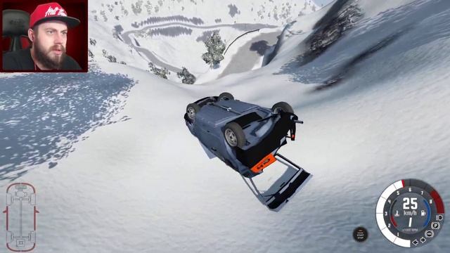 СМЕРТЕЛЬНЫЙ ДРИФТ НА ГОРЕ (BeamNG.drive) смотреть онлайн