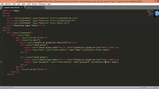 Bootstrap Education Login Form - how to make Bootstrap Education Login Form tips | bootstrap 3 смотреть онлайн