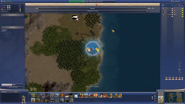 "Civilization IV", random tribe - England #7, Chieftain difficulty, random setup, no commentary смотреть онлайн
