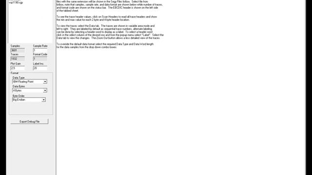 Программа смотрелка временных разрезов SegyView Petra смотреть онлайн