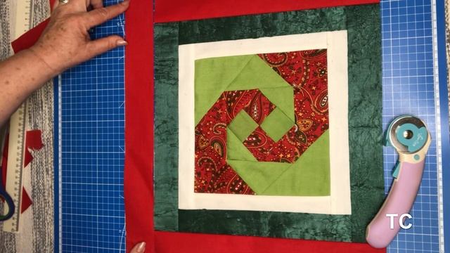 Интересный лоскутный блок в изделии смотреть онлайн