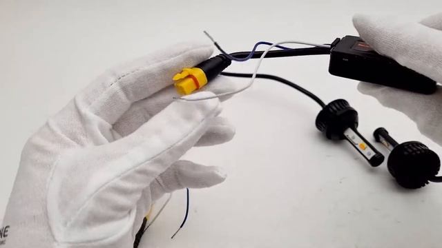 Светодиодные лампы ДХО поворот Aozoom 1156 7440