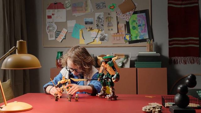 LEGO NINJAGO Lloyd And Arin's Ninja Team Mechs 71794