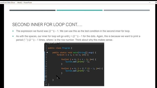 Java basics for beginners Part 3 - Nested for loops and class constants смотреть онлайн