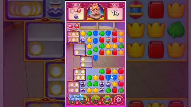 Royal Match Level 195 - Hard Level - No Boosters смотреть онлайн