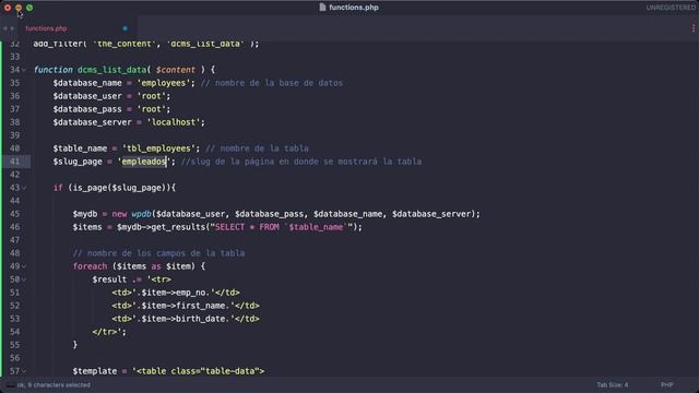 Leer datos desde otra base de datos en WordPress смотреть онлайн