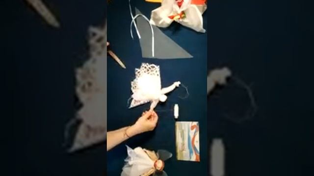 Как сшить нежного ангелочка из кусочков ткани смотреть онлайн