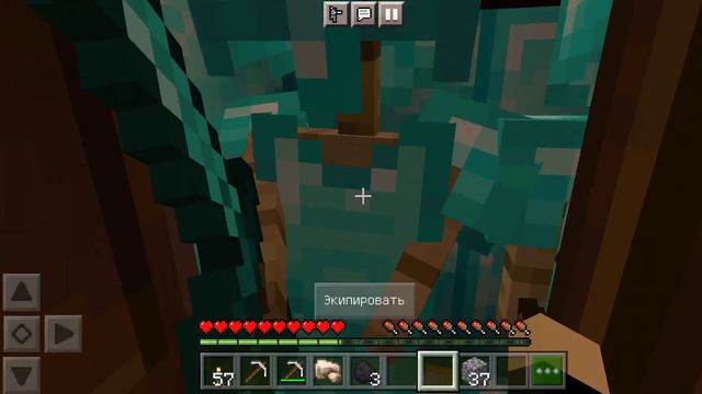 Я НАШЁЛ ЧЕЙ-ТО АЛМАЗНЫЙ ДОМ В МАЙНКРАФТЕ ПЕ