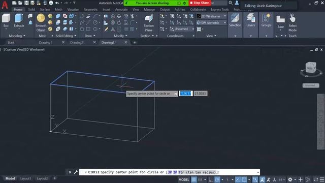 53: Dynamic UCS (AutoCAD Tutorial) смотреть онлайн