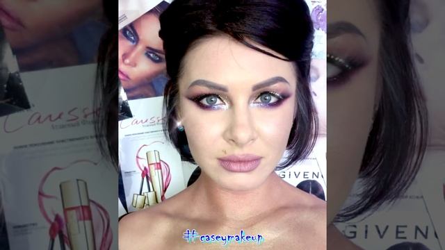 Ксения Саватеева. Яркий макияж с блестками и стразами смотреть онлайн